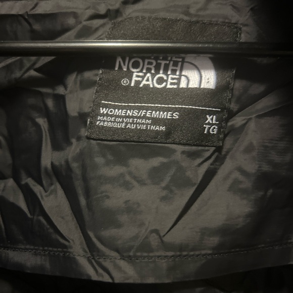 The North Face Women's ThermoBall Eco Parka XL Black Quilted Hooded Jacket - Picture 3 of 3